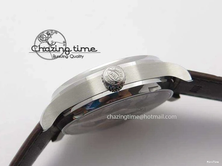 MIROTIME 0303 MoistureWicking Portuguese Real PR IW500704 ZF 1:1 Best Edition On Brown Leather Strap A52010 V 7311